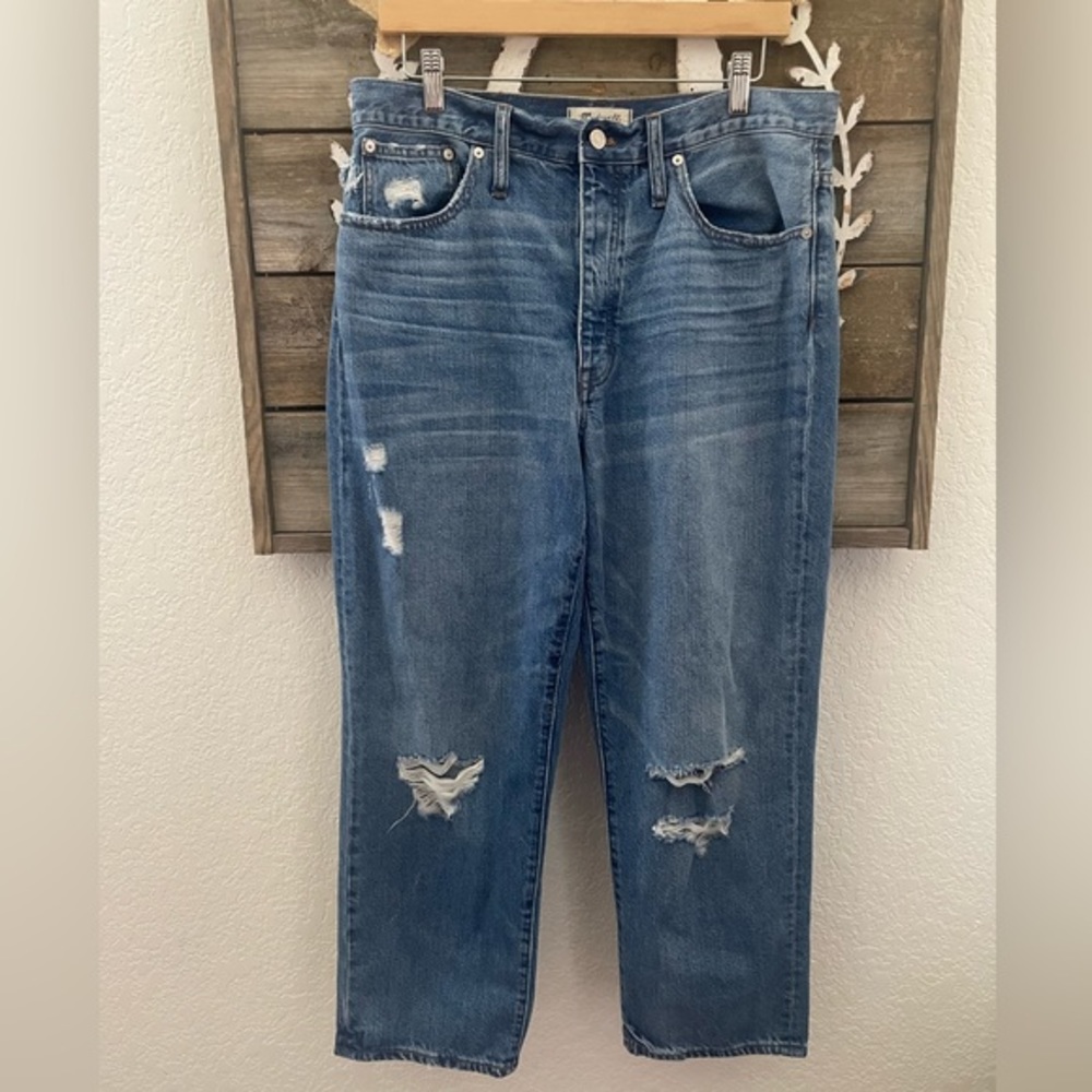 Madewell TheDad Jean distressed cotton size‎ 31 NWT